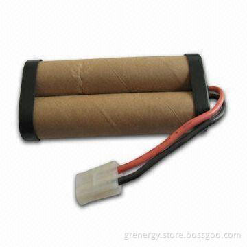 7.2V NiMH Battery Pack, Super Capacity of 1,200mAh, Suitable for R/C Products